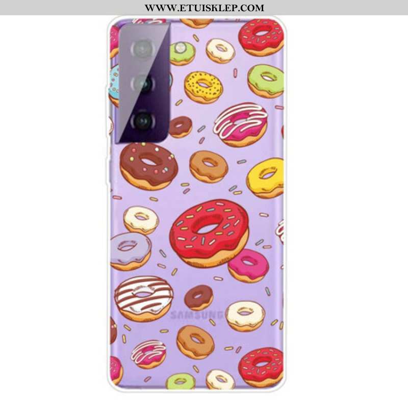 Etui do Samsung Galaxy S21 FE Kocham Pączki